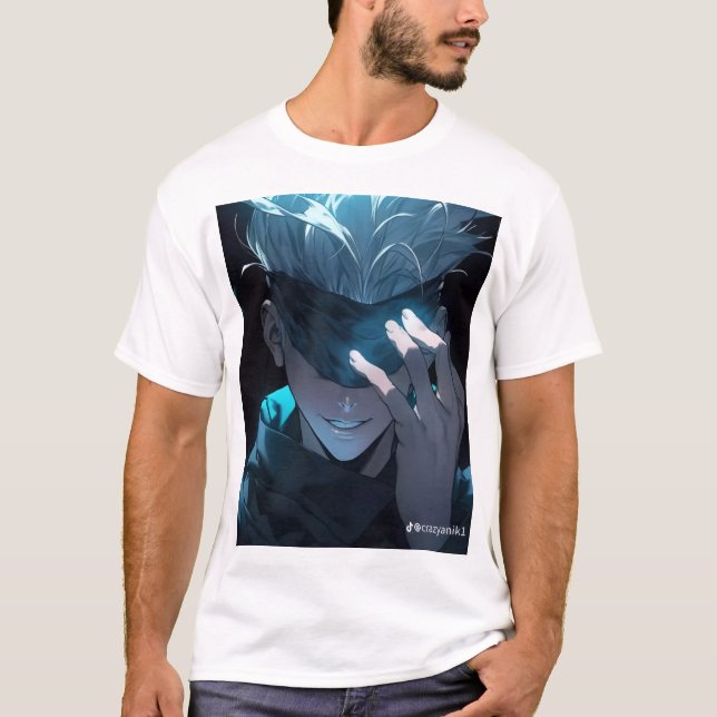 Gojo t-sirt t shirt (Framsida)