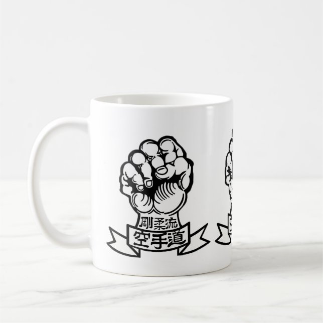 Goju Ryu Fist Kaffemugg (Vänster)