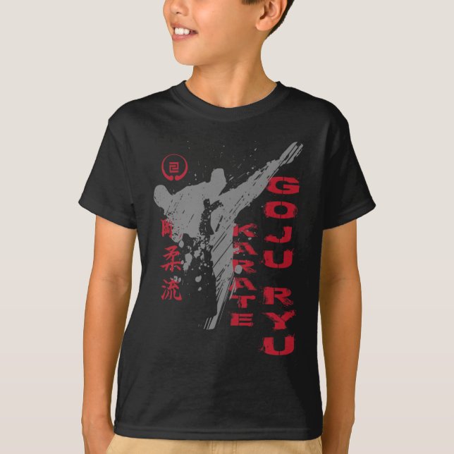 Goju Ryu Karate 2 T Shirt (Framsida)