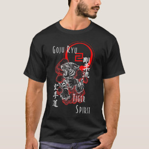 Goju Ryu Karate Do Tiger Spirit Martial Arts Budo T Shirt