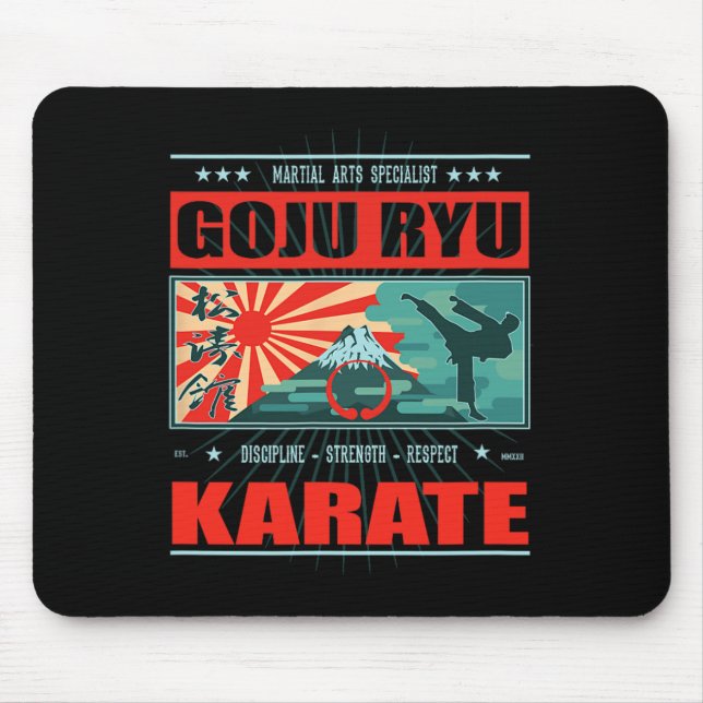 Goju Ryu Karate Kanji Musmatta (Framsidan)