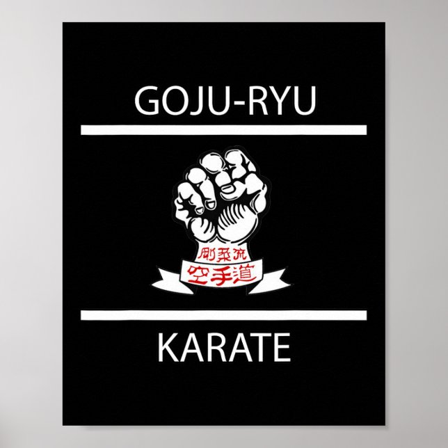 Goju-ryu Karate Poster (Framsidan)