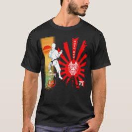 Goju Ryu Karate Red Mist Samurai T-Shirt