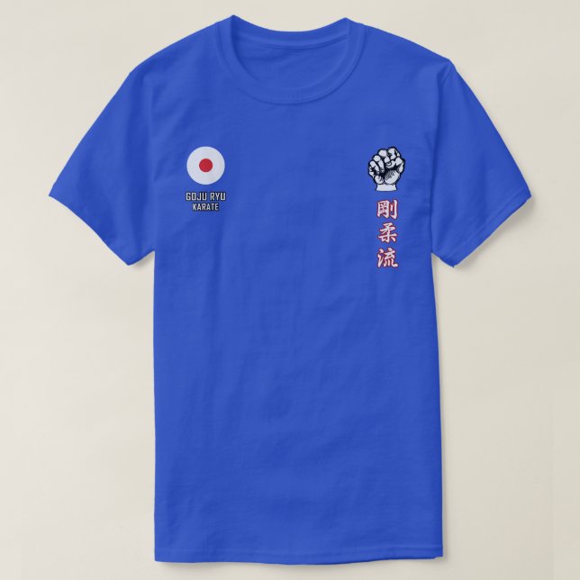 Goju Ryu Karate T Shirt (Design framsida)