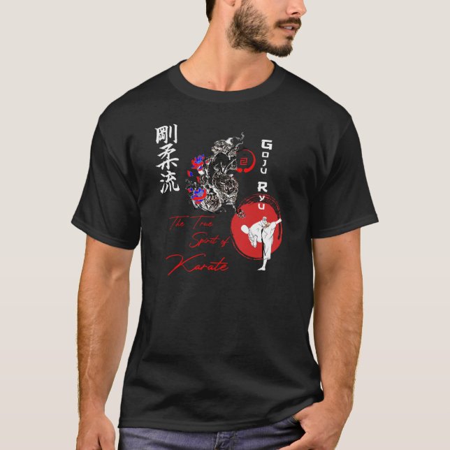 Goju Ryu Karate True Spirit T-Shirt (Framsida)