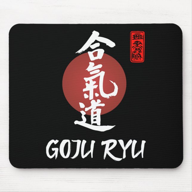 Goju Ryu Karate Uniform Goju Ryu Uniform Calligrap Musmatta (Framsidan)