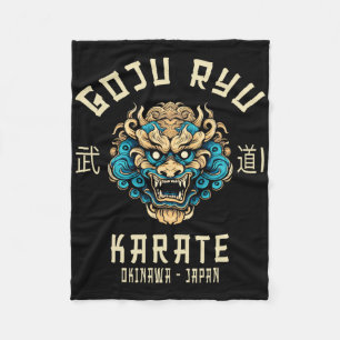Goju Ryu Martial Arts Clothing Co. Goju Ryu Karate Fleecefilt