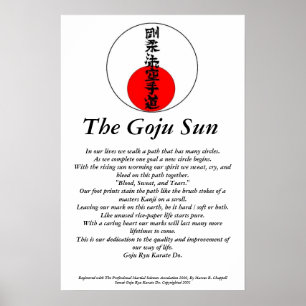 Goju Sol Poster