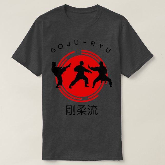 GojuRyu Karate Martial Arts Japanska T Shirt (Design framsida)