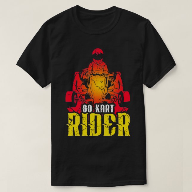 GoKart Rider7 T Shirt (Design framsida)