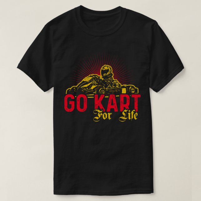 GoKart Tävla 1 T Shirt (Design framsida)