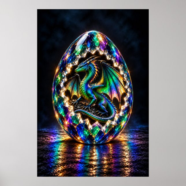 Gökdrakeägg Poster (Framsidan)