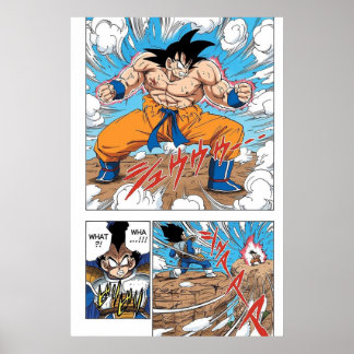 Goku laddade upp VS Vegeta Poster