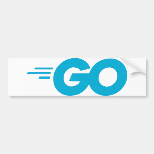 Golang Logotyp (Go Programming Language) Bildekal
