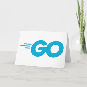 Golang Logotyp (Go Programming Language) Kort