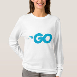 Golang Logotyp (Go Programming Language) T Shirt