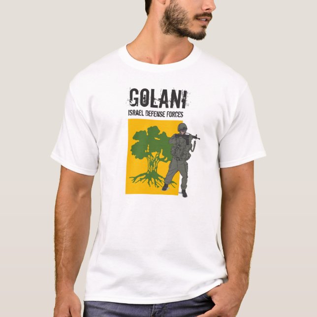 Golani infanteribrigad, Israel försvarstyrkor T Shirt (Framsida)