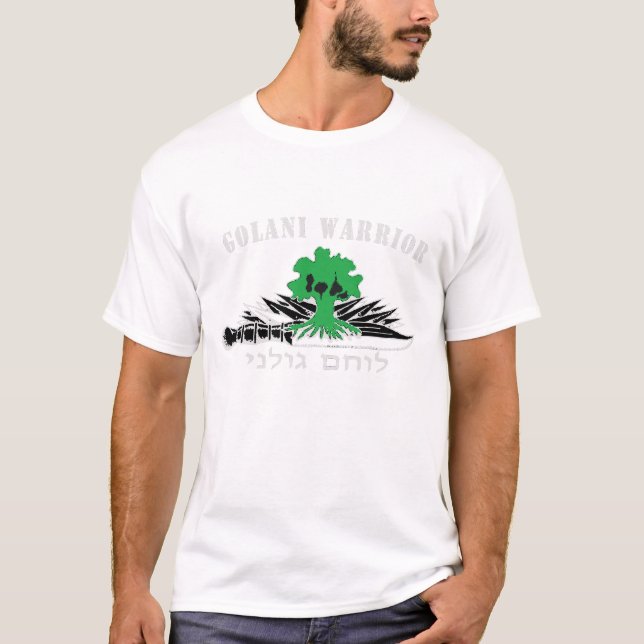 Golani krigaremörk tee shirt (Framsida)