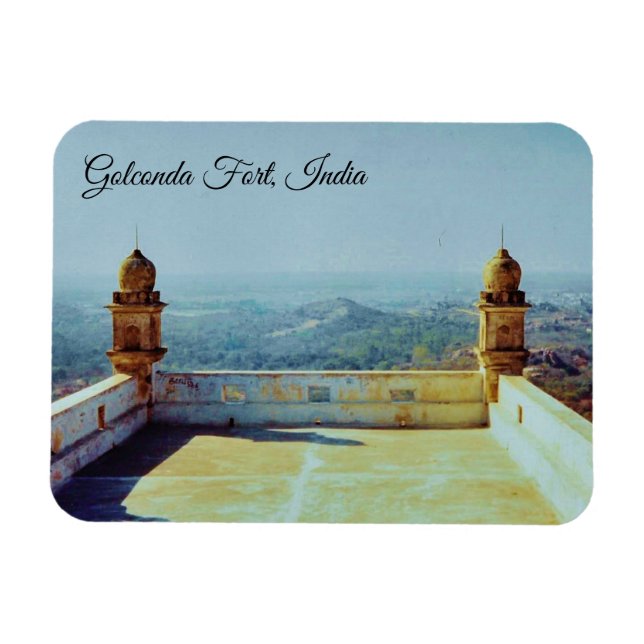 Golconda Fort Magnet (Horisontell)