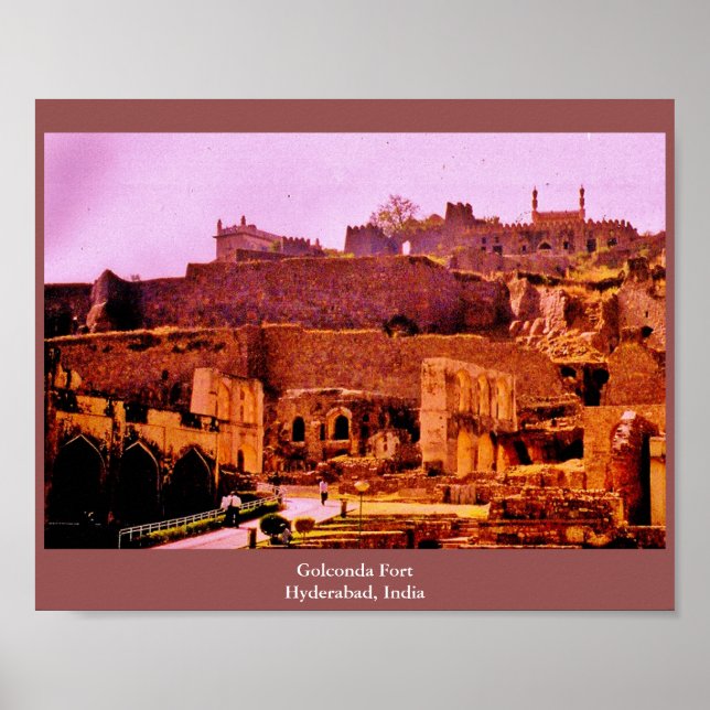 Golconda Fort Poster (Framsidan)