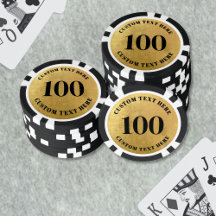 Gold 100 Numbered