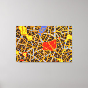 GOLD 11L25 - Utsträckt Canvastryck ( 157 cm x 104