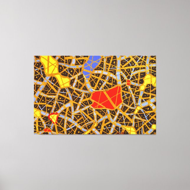 GOLD 11L25 - Utsträckt Canvastryck ( 157 cm x 104  (Framsida)