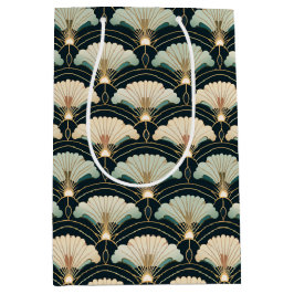 Gold Accented Patterned Japanese-inspired Set of