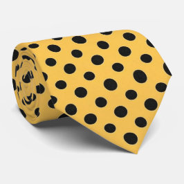 Gold & Black Polka Dot Slips