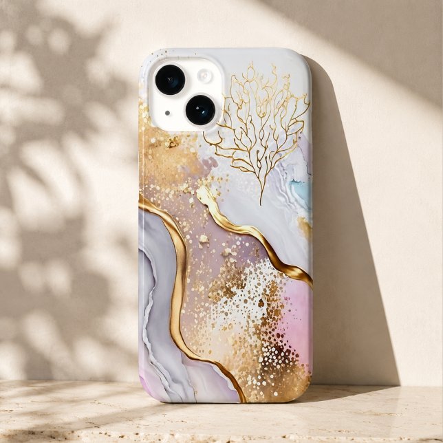 Gold Blue and Purple Marble (Skapare uppladdad)
