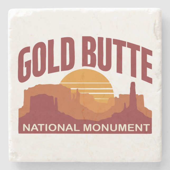 Gold Butte Nationalmonument Nevada Öken Stenunderlägg (Framsidan)