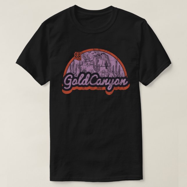 Gold Canyon, Arizona T Shirt (Design framsida)