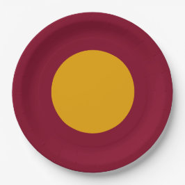 Gold Centered Custom Party Plate