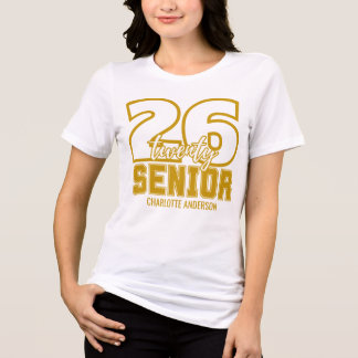 Gold Class of 2026 Graduation  T Shirt