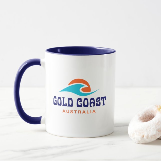 Gold Coast Australien Mugg (Med munk)