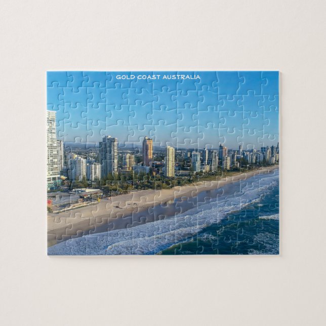 Gold Coast Australien Pussel (Horisontell)