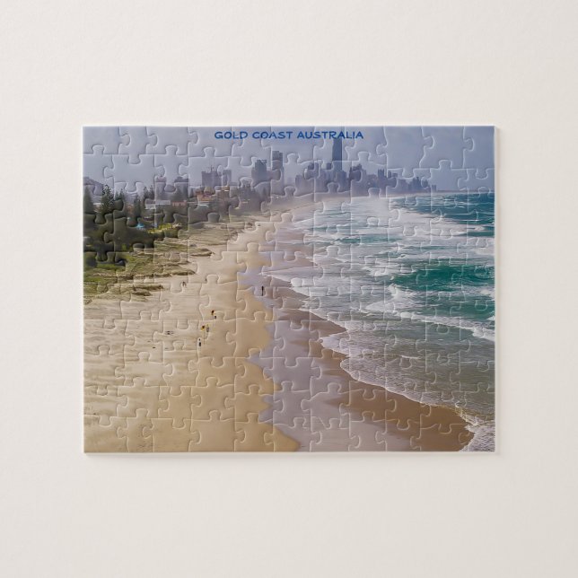 Gold Coast Australien Pussel (Horisontell)