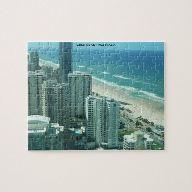 Gold Coast Australien Pussel (Horisontell)