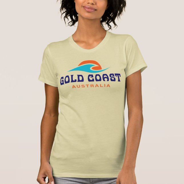 Gold Coast Australien T Shirt (Framsida)