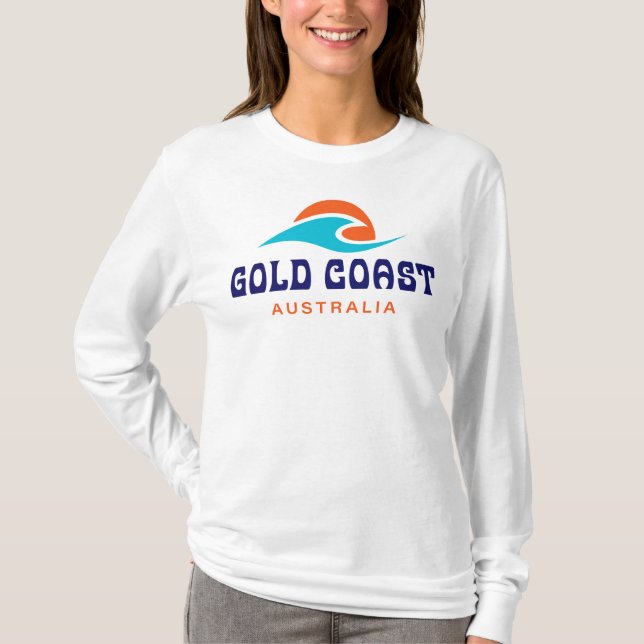 Gold Coast Australien T Shirt (Framsida)