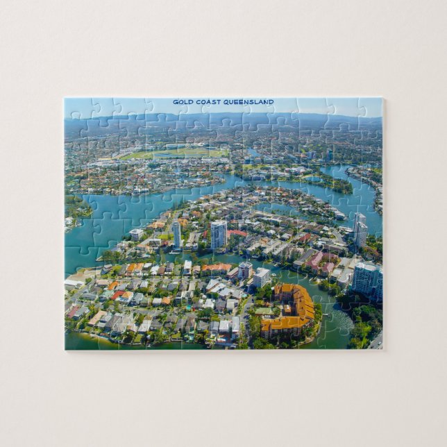 Gold Coast Queensland Australien Pussel (Horisontell)