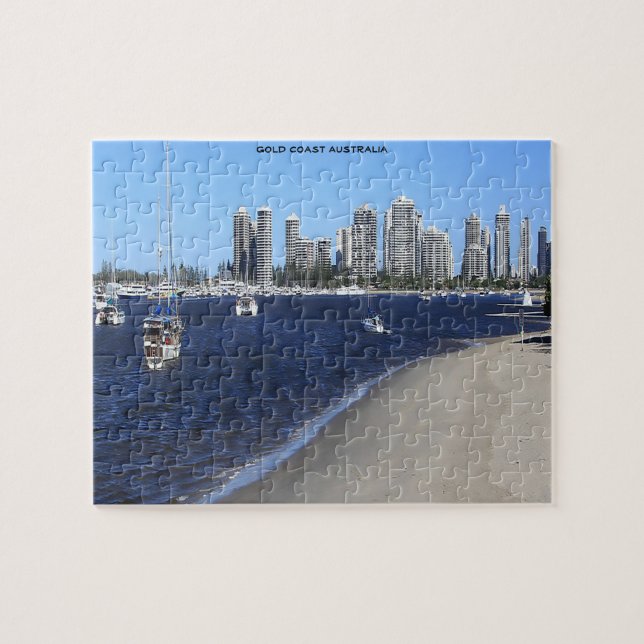 Gold Coast Queensland Australien Pussel (Horisontell)