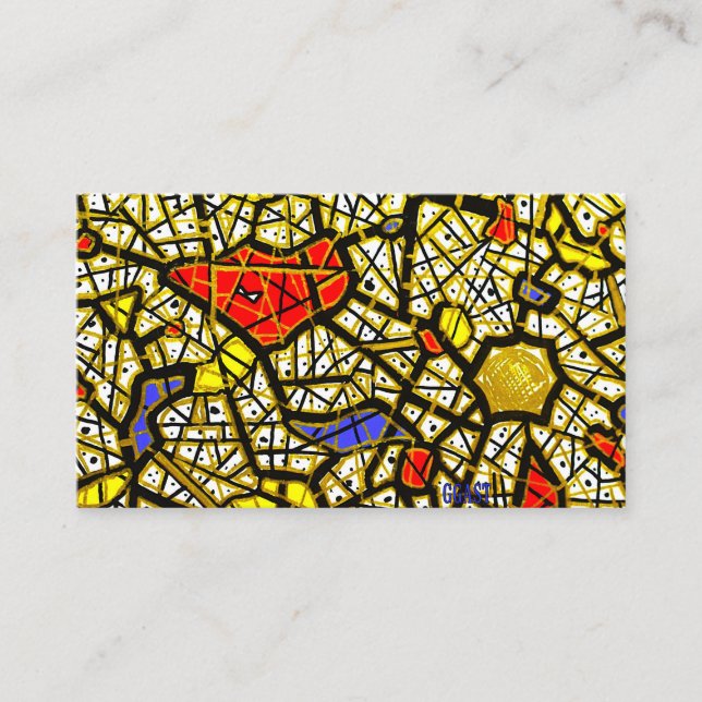 GOLD Collection - GGAST - Business Card Visitkort (Framsida)