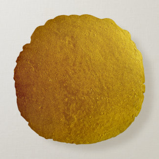 Gold color cement wall texture background abstract rund kudde