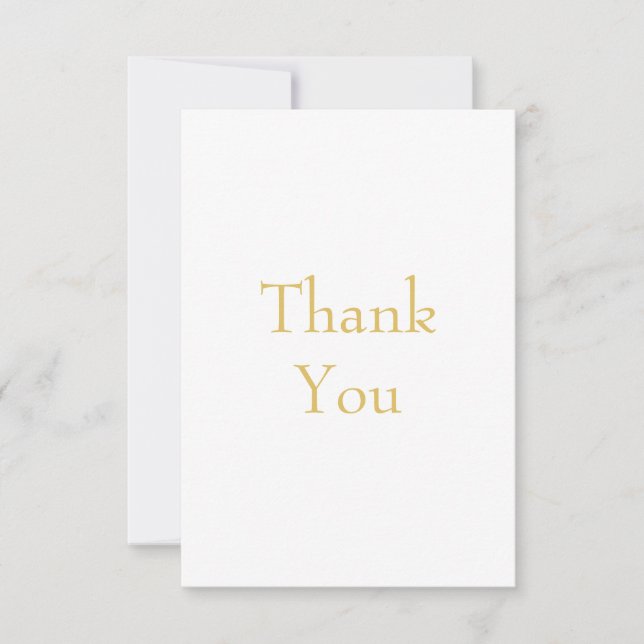 Gold Color Professional Custom Tack Kort (Framsida)