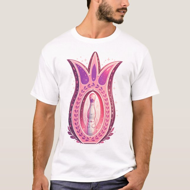 Gold decorative Art T Shirt (Framsida)