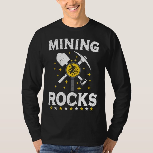 Gold Digging Gold Mining Gold Panning Gold Mine T Shirt (Framsida)