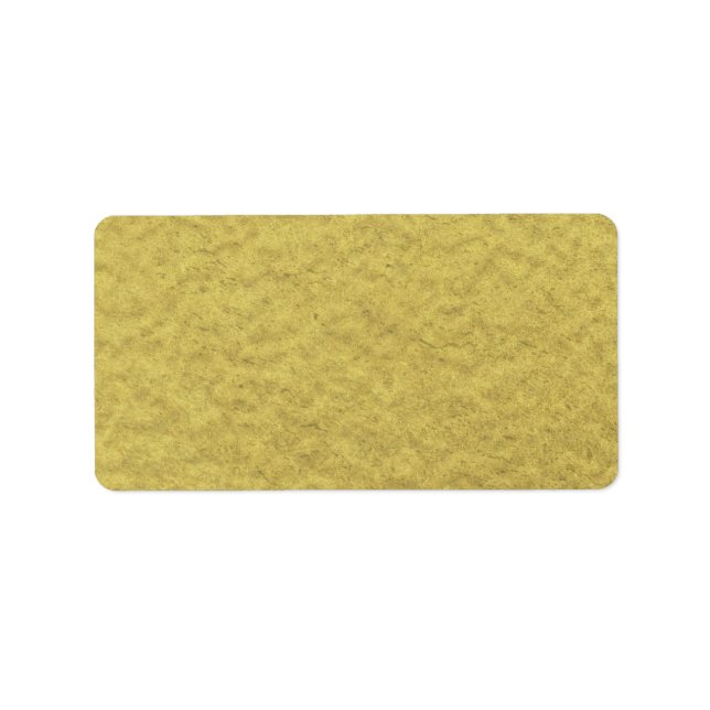 Gold Foil Background Struktur Adressetikett (Framsidan)