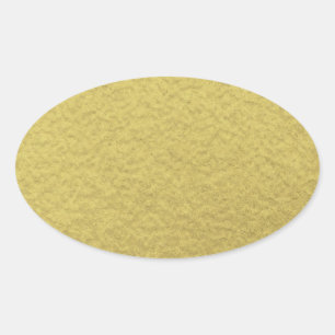 Gold Foil Background Struktur Ovalt Klistermärke