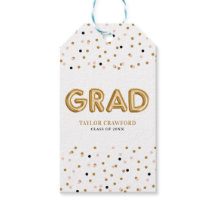 Gold Foil Balloon | Konfetti Dots Studenten